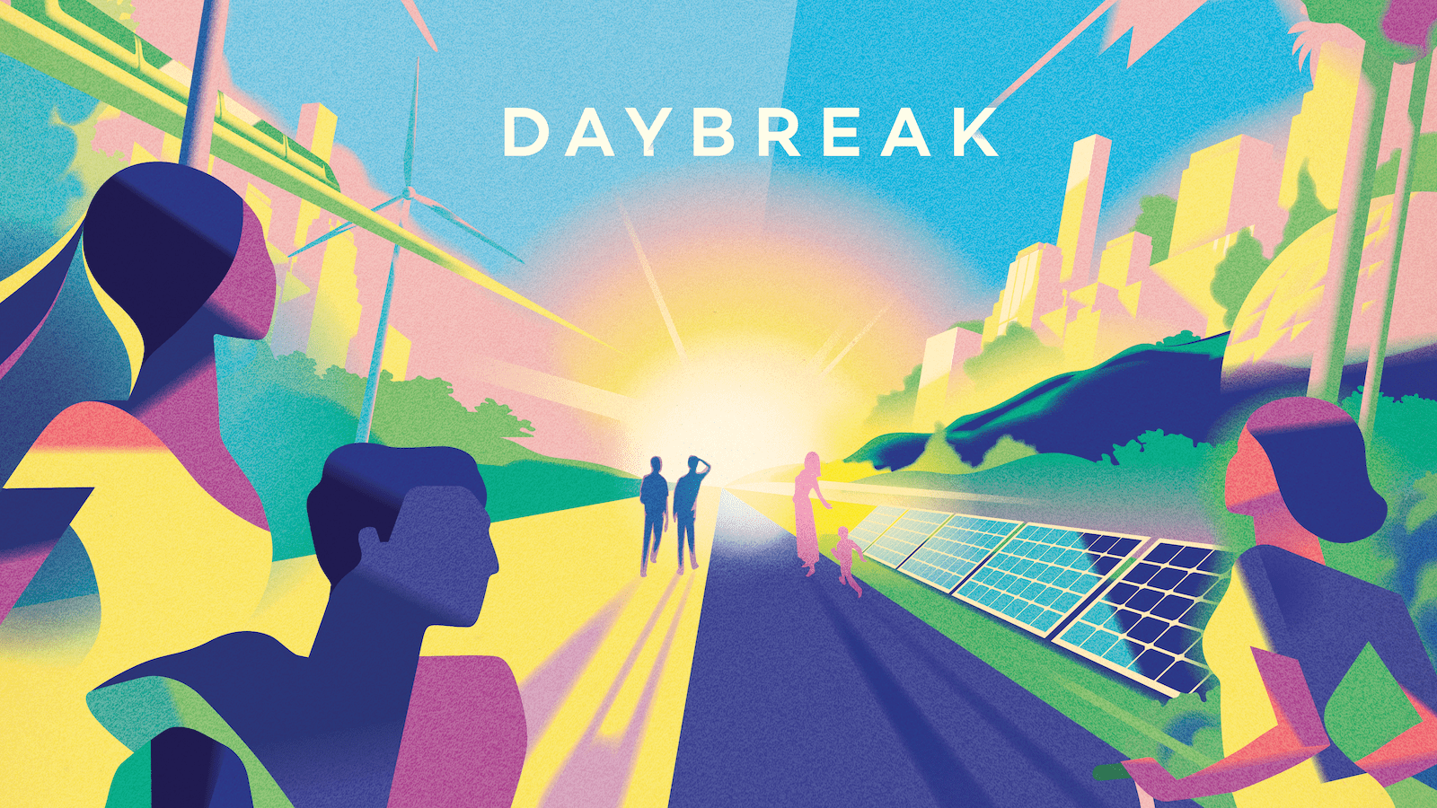 Daybreak cover art by Mads Berg